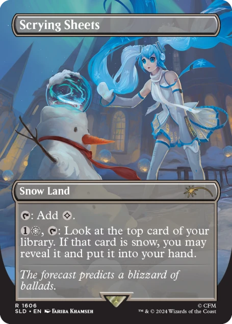 Secret Lair x Hatsune Miku: Winter Diva (Anglais)