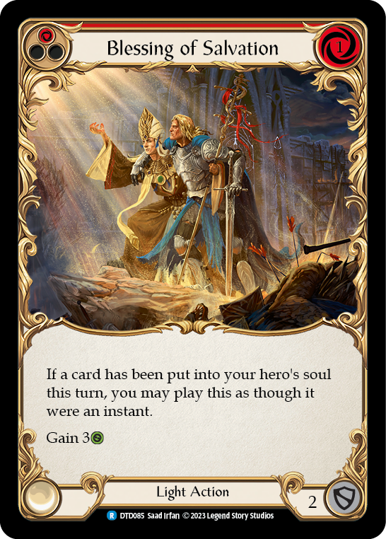 Blessing of Salvation (Red) [Dusk Till Dawn]