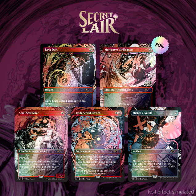 Secret Lair : vroooOOOMMMMMM! Édition Foil (EN)