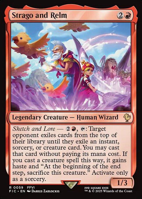 Strago and Relm (59) [Final Fantasy Commander]