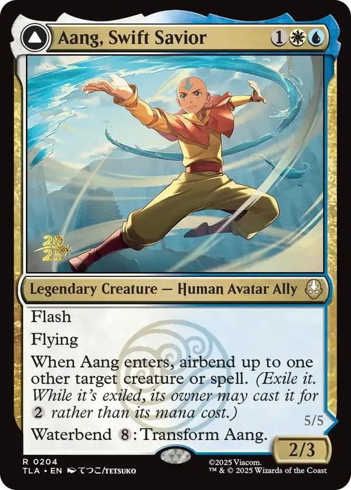 Aang, Swift Savior (204) [Prerelease Cards]