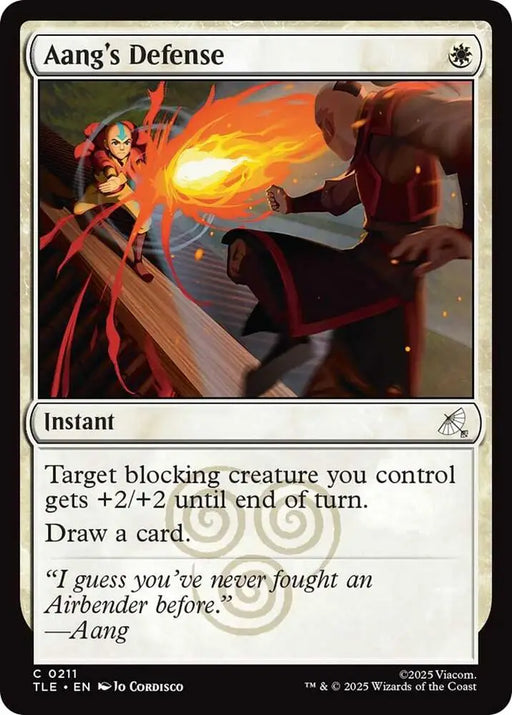 Aang's Defense (211) [Avatar: The Last Airbender: Eternal-Legal]