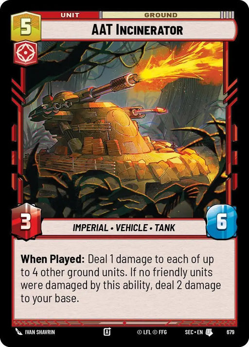 AAT Incinerator (Foil) (679) [Secrets of Power]