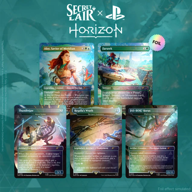 Secret Lair x Horizon: Into the Forbidden West Foil Edition (Anglais)