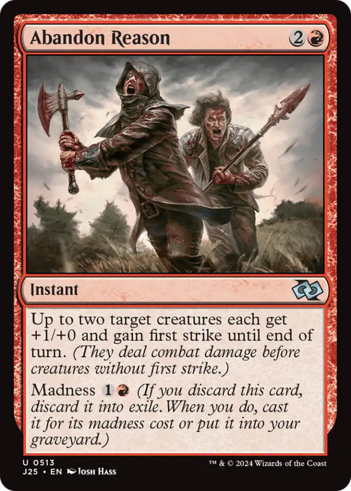 Abandon Reason [Foundations Jumpstart] - MTG Single