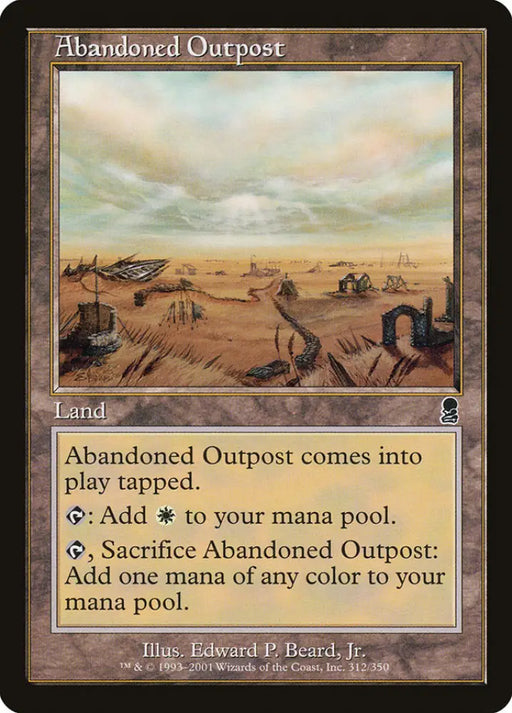 Abandoned Outpost [Odyssey] - MTG Single