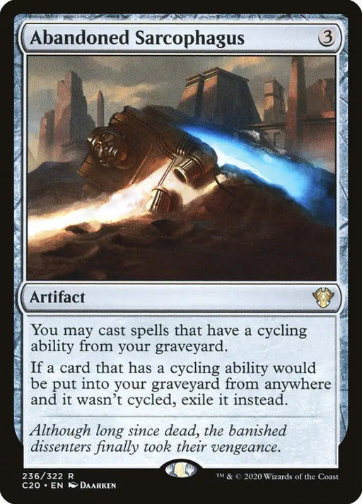 Abandoned Sarcophagus [Commander 2020] - MTG Single