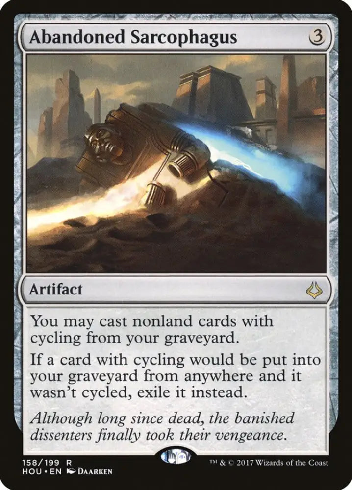 Abandoned Sarcophagus [Hour of Devastation] - MTG Single