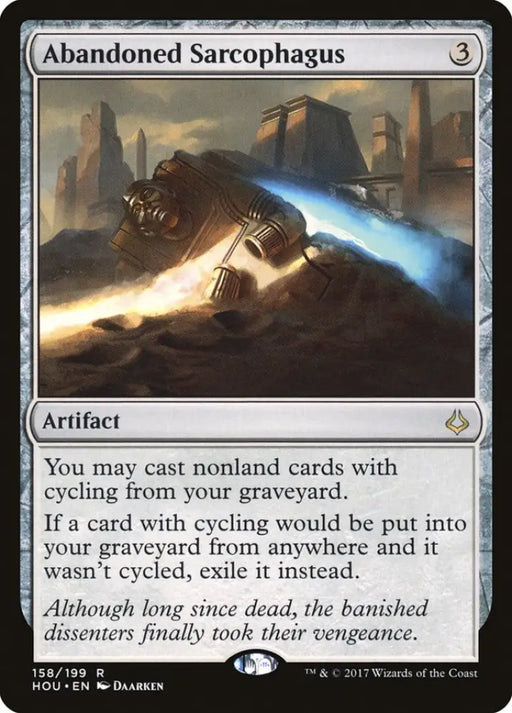 Abandoned Sarcophagus [Hour of Devastation] - MTG Single