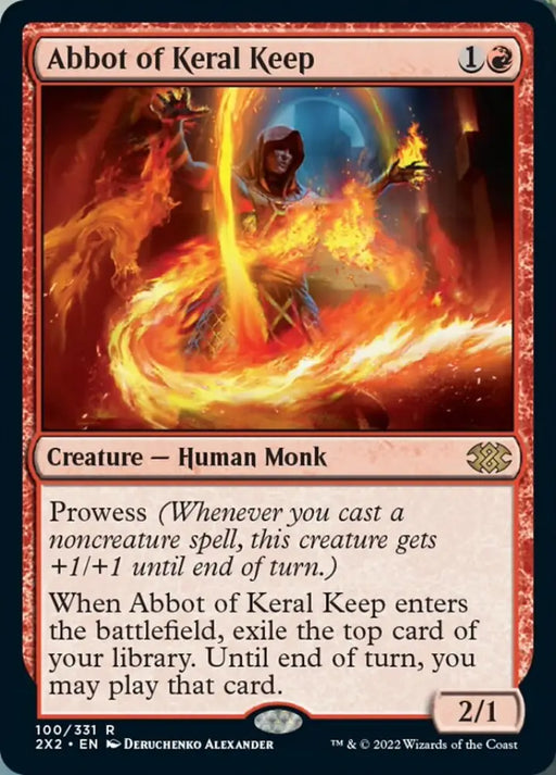 Abbot of Keral Keep [Double Masters 2022] - MTG Single