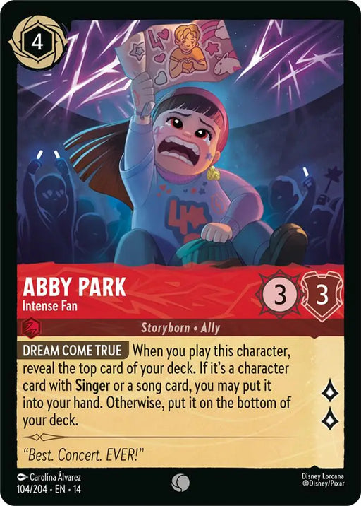 Abby Park - Intense Fan (104/204) [Hyperia City]