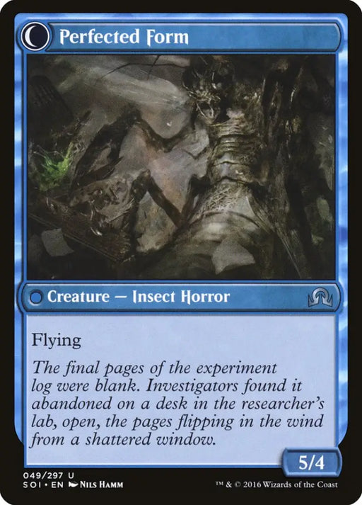 Aberrant Researcher // Perfected Form [Shadows over Innistrad] - MTG Single