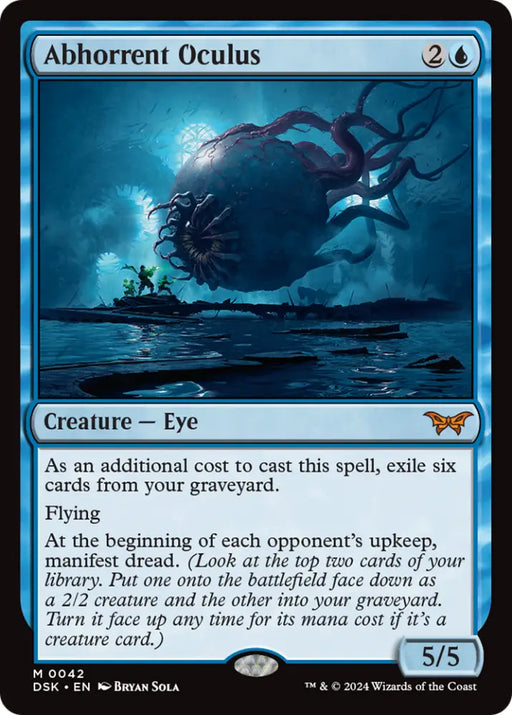 Abhorrent Oculus [Duskmourn: House of Horror] - MTG Single