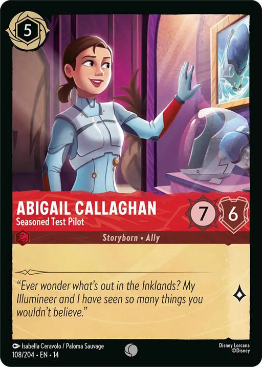 Abigail Callaghan - Seasoned Test Pilot (108/204) [Hyperia City]