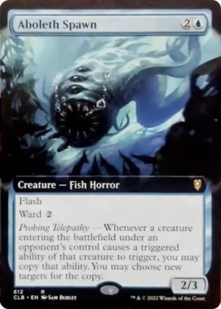 Aboleth Spawn (Extended Art) [Commander Legends: Battle for Baldur’s Gate] - MTG Single