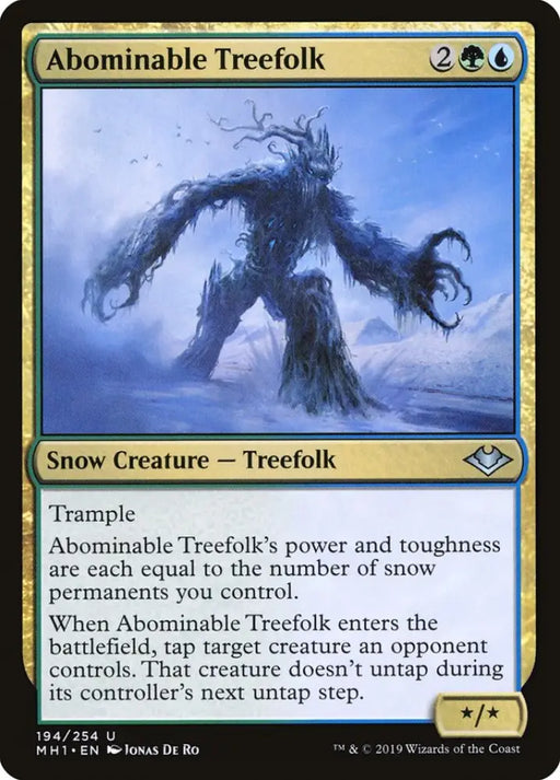 Abominable Treefolk [Modern Horizons] - MTG Single