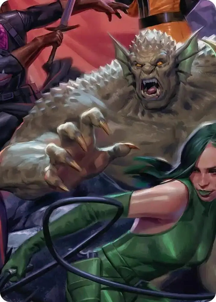 Abomination, Irradiated Brute Art Card (11) [Marvel Super Heroes Art Series]