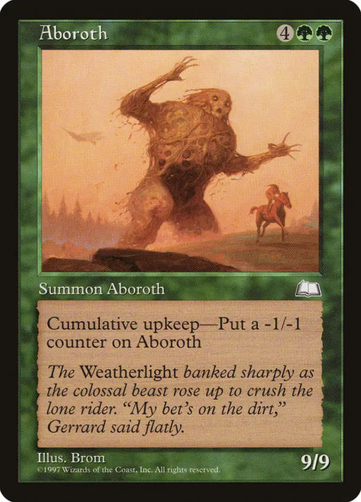 Aboroth [Weatherlight] - MTG Single