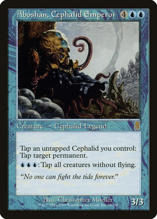Aboshan Cephalid Emperor [Odyssey] - MTG Single