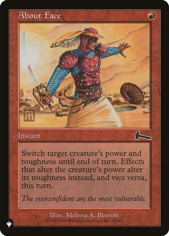 About Face [The List] - MTG Single