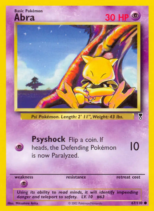 Abra (67/110) [Legendary Collection] - Pokemon Single