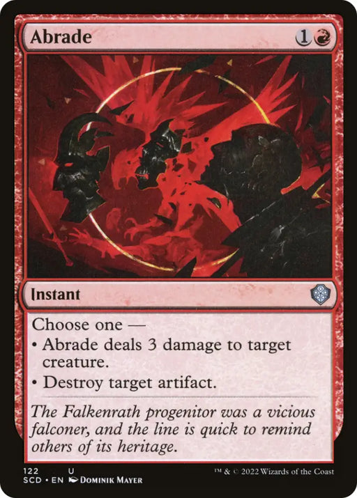 Abrade [Starter Commander Decks] - MTG Single