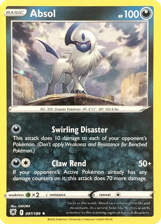 Absol (097/189) (Cosmos Holo) [Miscellaneous Cards] - Pokemon Single