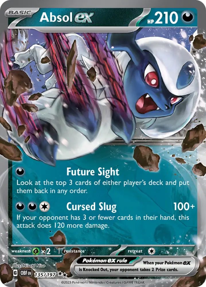 Absol ex (135/197) [Scarlet & Violet: Obsidian Flames] - Pokemon Single