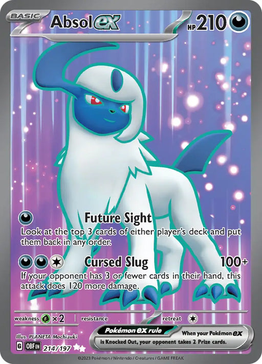 Absol ex (214/197) [Scarlet & Violet: Obsidian Flames] - Pokemon Single