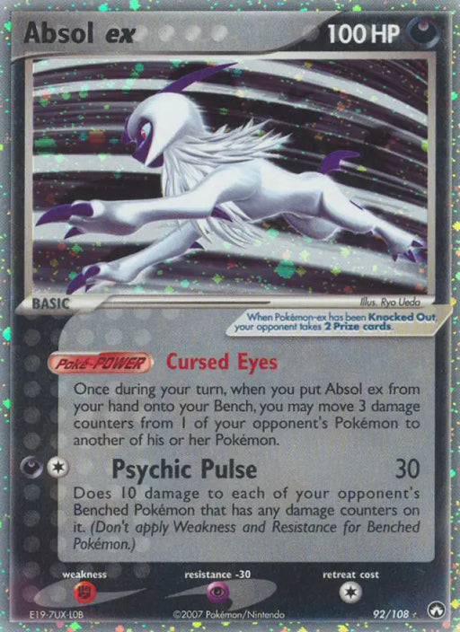 Absol ex (92/108) [EX: Power Keepers] - Pokemon Single