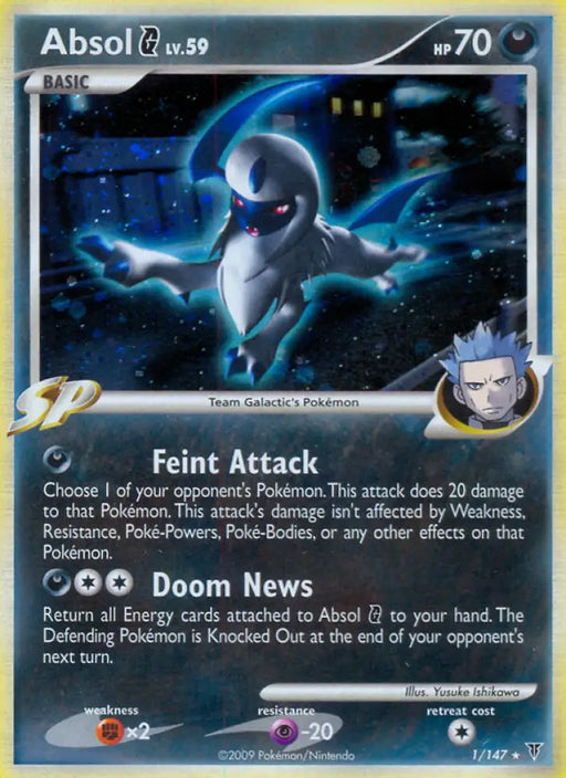 Absol G (1/147) [Platinum: Supreme Victors] - Pokemon Single