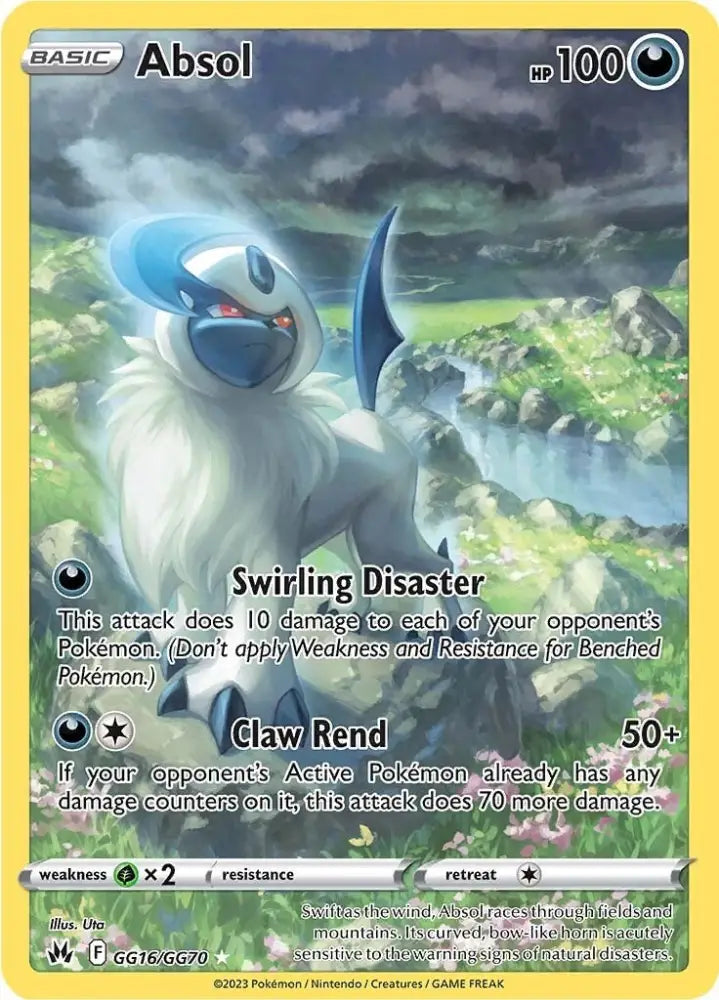 Absol (GG16/GG70) [Sword & Shield: Crown Zenith] - Pokemon Single