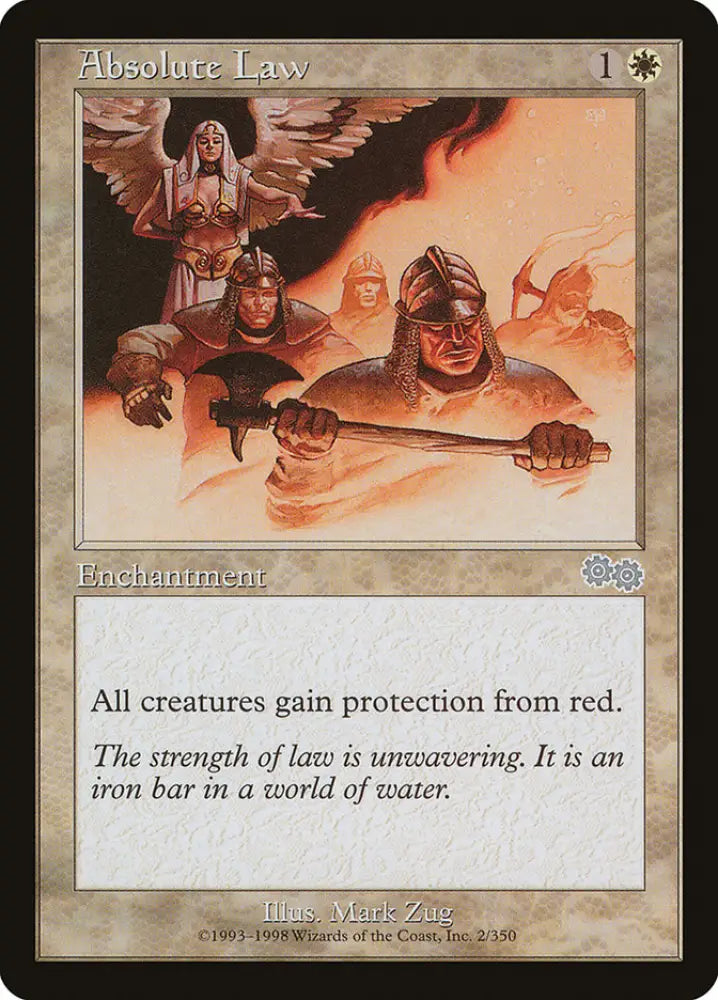 Absolute Law [Urza’s Saga] - MTG Single