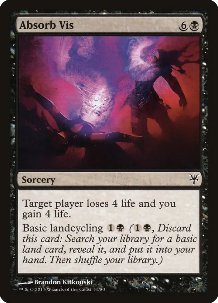 Absorb Vis [Duel Decks: Sorin vs. Tibalt] - MTG Single