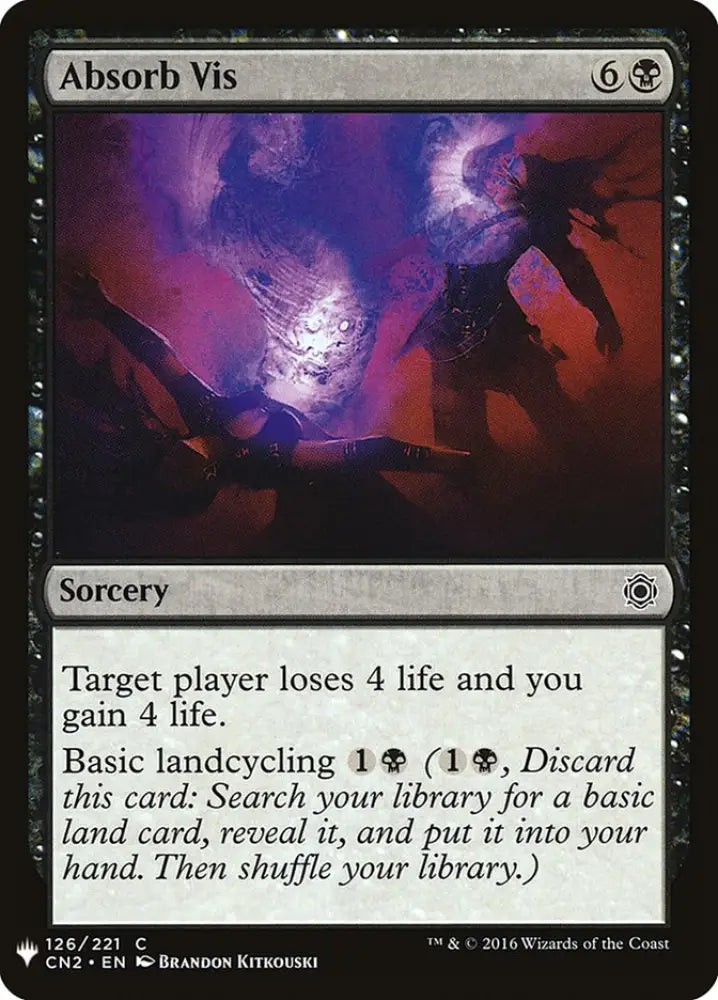 Absorb Vis [Mystery Booster] - MTG Single