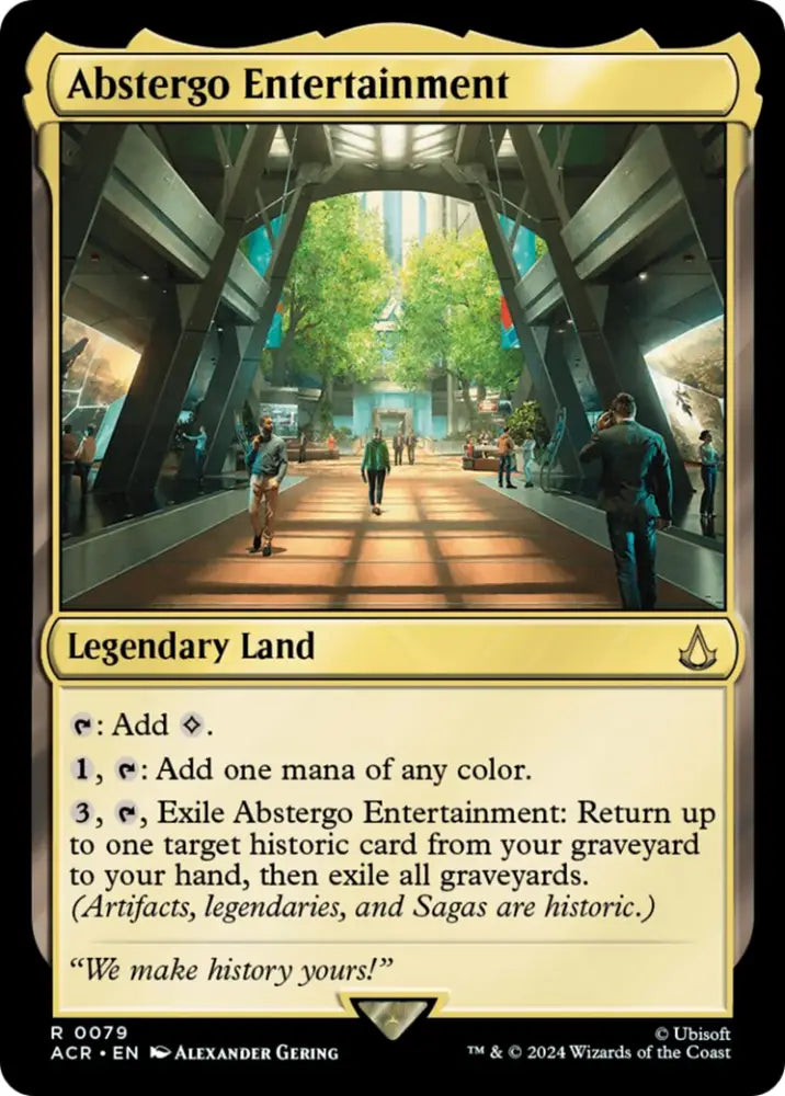Abstergo Entertainment [Assassin’s Creed] - MTG Single