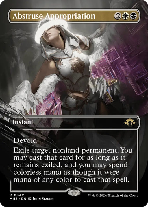 Abstruse Appropriation (Borderless) [Modern Horizons 3] - MTG Single