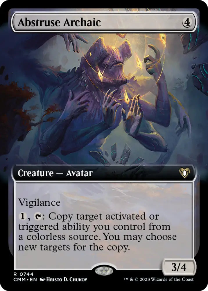 Abstruse Archaic (Extended Art) [Commander Masters] - MTG Single