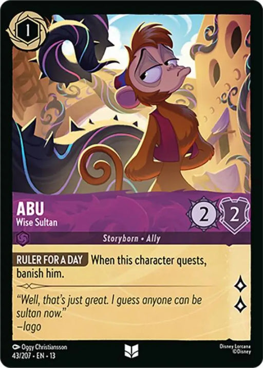 Abu - Wise Sultan (43/204) [Attack of the Vine!]