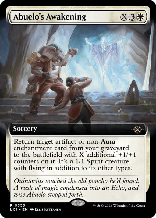 Abuelo’s Awakening (Extended Art) [The Lost Caverns of Ixalan] - MTG Single