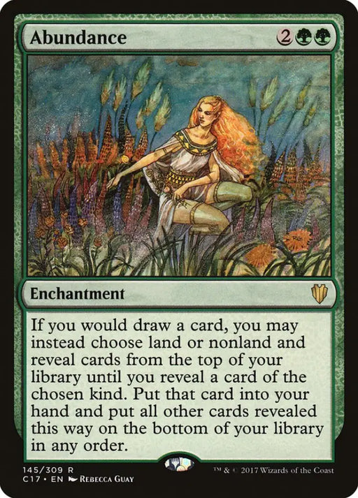 Abundance [Commander 2017] - MTG Single