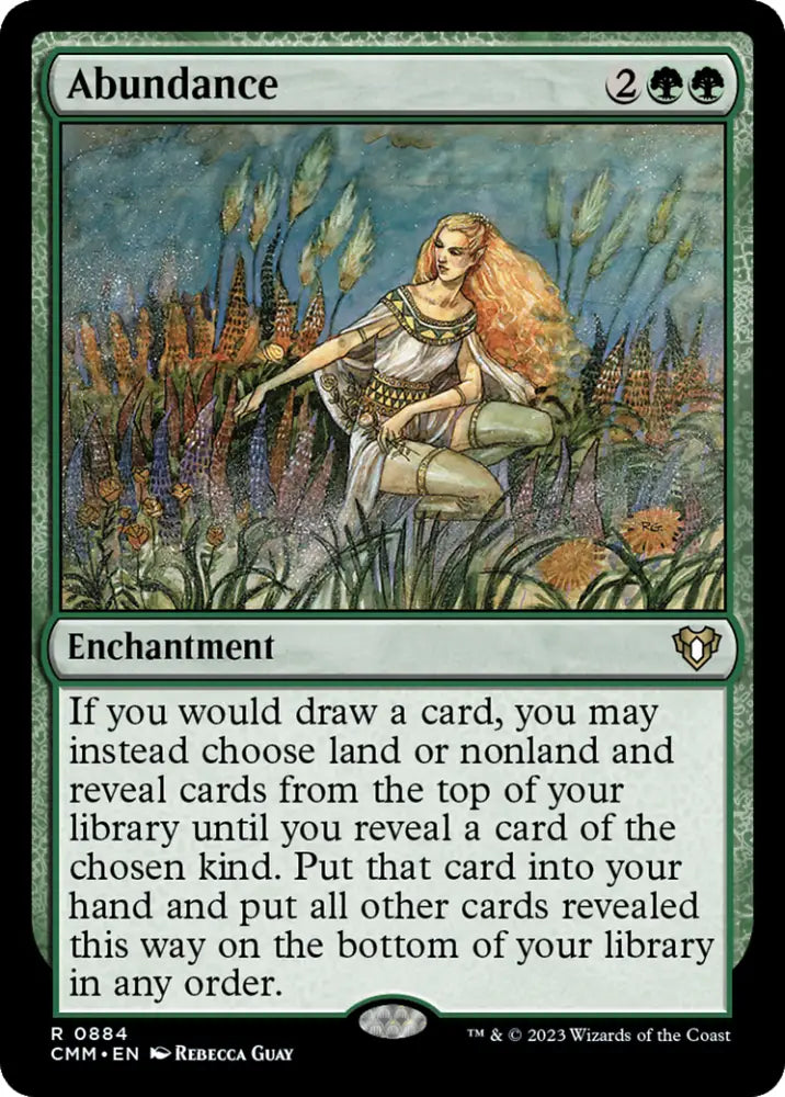Abundance [Commander Masters] - MTG Single