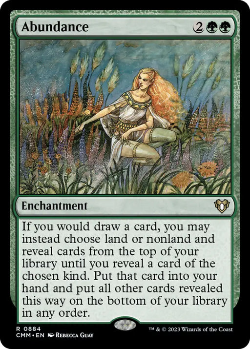 Abundance [Commander Masters] - MTG Single