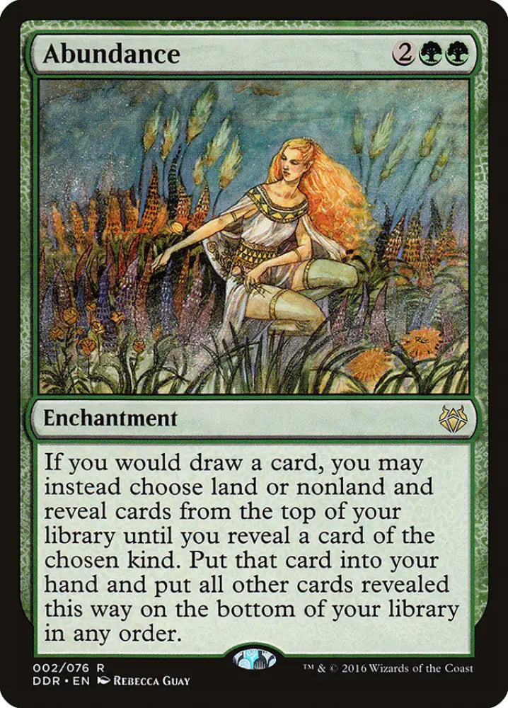 Abundance [Duel Decks: Nissa vs. Ob Nixilis] - MTG Single