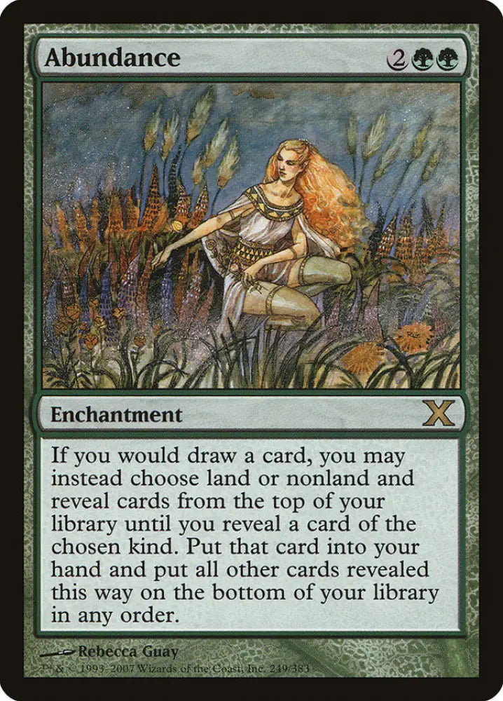 Abundance [Tenth Edition] - MTG Single