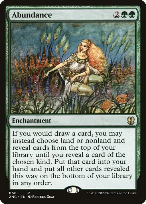 Abundance [Zendikar Rising Commander] - MTG Single