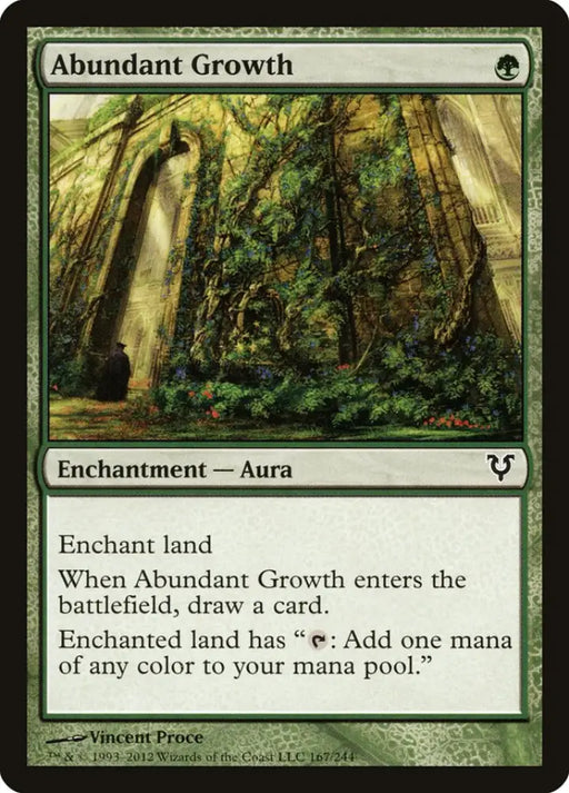 Abundant Growth [Avacyn Restored] - MTG Single