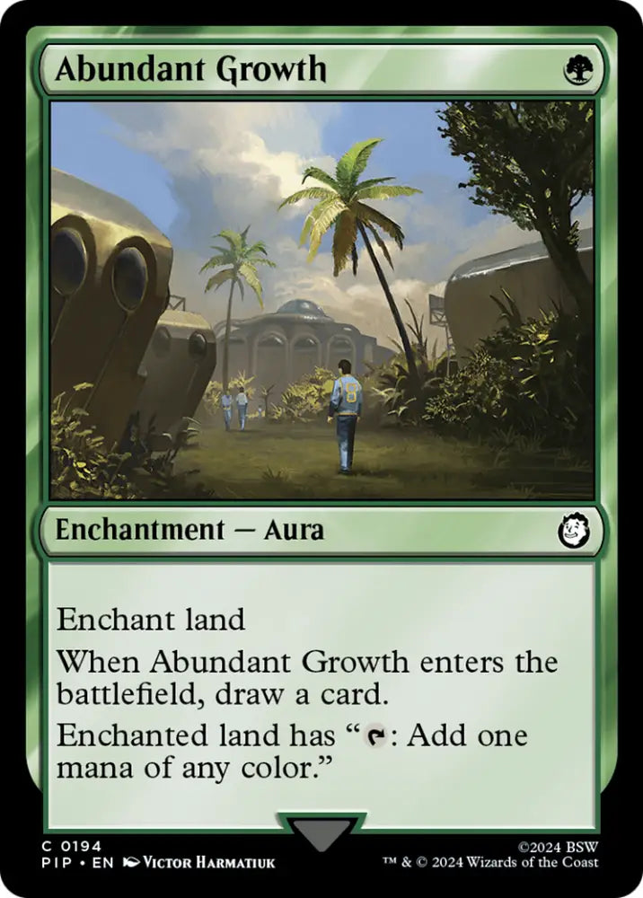 Abundant Growth [Fallout] - MTG Single