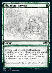 Abundant Harvest (Sketch) [Modern Horizons 2] - MTG Single