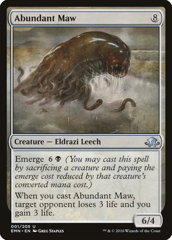 Abundant Maw [Eldritch Moon] - MTG Single
